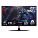شاشة ألعاب جيم اون GOPS27180IPS مقاس 27 بوصة فل اتش دى ، HDMI 2.1، هرتز 180 ، 0.5 مللي ثانية، شاشة ألعاب مسطحة IPS سريعة (تدعم PS5)