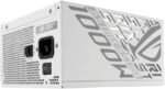⁦مزود طاقة ASUS ROG STRIX 1000W Platinum White Edition – أبيض⁩ - الصورة ⁦7⁩