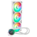 ⁦مبرد مائي AEROCOOL OASIS L360 ARGB مقاس 360 ملم – لون أبيض⁩ - الصورة ⁦5⁩