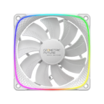 مروحة عكسية Geometric Future Squama 2503R Reverse Blade مقاس 120 ملم - ابيض