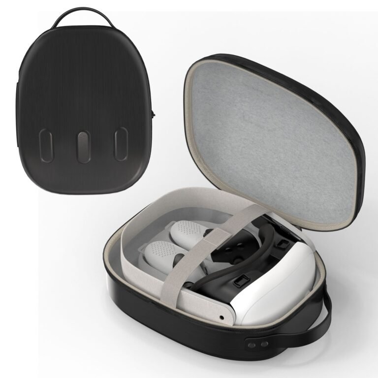 Gamax Meta Quest 3 Storage Box Carbon Fiber ( Model B ) - Black - Level UpGamaxVirtual Reality Accessories6972520255489