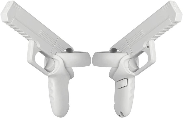 Gamax Oculus Quest 2 Pistol Toy Gun- White - Level UpGamaxPlaystation 5 Accessories6972520254494