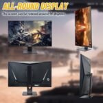 GAMEON 32" UHD, 144Hz 1ms (3840x2160) 4K Flat IPS 90W, HDMI 2.1 Gaming Monitor With (USB Type-C) G-Sync & FreeSync (Support PS5) - Black - Level UpGameOn722777893554