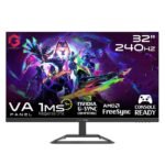 GAMEON GOP32FHD240VA 32" FHD, 240Hz, 1ms (1920x1080) Flat VA Gaming Monitor With G-Sync & Free Sync - Black - Level UpgameonGaming Monitor722777894865
