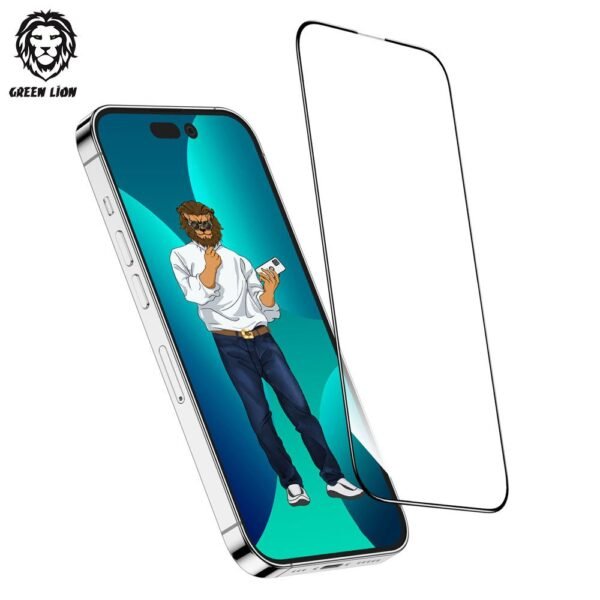 Green 3D Scratch Free Round Edge Glass Screen iPhone 14 Pro Max - Clear - Level UpLevel UpMobile Phone Case6935100164205