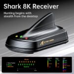 ⁦ماوس ألعاب ATTACK SHARK X11 ULTRA بوزن 63g، هيكل من ألياف الكربون، اتصال لاسلكي 8K، حساس PAW3950MAX، حتى 42000 DPI و20000 FPS - رمادي⁩ - الصورة ⁦2⁩