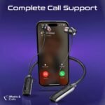 ⁦بروميت - سماعات أذن لاسلكية حول الرقبة ليب بوقت تشغيل يصل إلى 150 ساعة مع صوت ديناميكي⁩ - الصورة ⁦7⁩