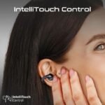 ⁦بروميت سماعات أذن لاسلكية بالكامل بتصميم مفتوح تُثبت بمشبك مع تقنية اللمس الذكي • تحكم ذكي⁩ - الصورة ⁦5⁩