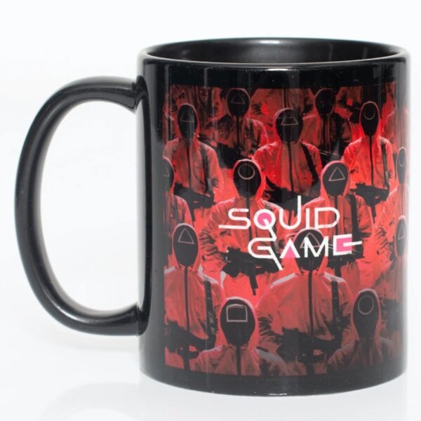 كوب Squid Game (Soldiers) Black Mug