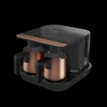 ⁦ماكينة قهوة تركية بيكو TKM-8961B TELVE DUO - 1050 واط - (نحاسي / أسود)⁩ - الصورة ⁦8⁩