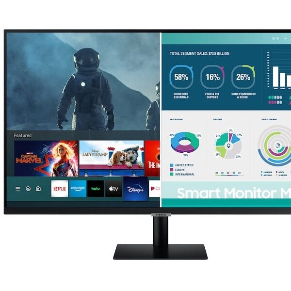 Samsung Smart Monitor M7 (32", 60Hz, 1ms, 4K) - Level Up