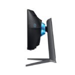 ⁦شاشة سامسونج Odyssey G7 منحنية للألعاب – دقة 2K، معدل تحديث 240Hz، زمن استجابة 1ms، دعم HDR600، تقنية QLED، دعم NVIDIA G-SYNC وAMD FreeSync – موديل LC27G75TQSMXUE⁩ - الصورة ⁦4⁩