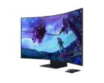 ⁦شاشة سامسونج أوديسي آرك الجيل الثاني G97NC قيمنق منحنية 55 بوصة 4K UHD 165 هرتز 1 مللي ثانية FreeSync Premium Pro⁩ - الصورة ⁦4⁩