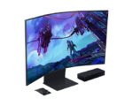 ⁦شاشة سامسونج أوديسي آرك الجيل الثاني G97NC قيمنق منحنية 55 بوصة 4K UHD 165 هرتز 1 مللي ثانية FreeSync Premium Pro⁩ - الصورة ⁦7⁩