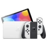⁦نينتندو سويتش OLED - الحزمة 1: (الجهاز + جوي كون + قبضة تحكم + حقيبة + لعبتان ماريو بارتي جامبوري & ذا ليجند أوف زيلدا: إيكوز أوف ويدوم)⁩ - الصورة ⁦2⁩