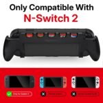 ⁦قبضة Dobe TNS-3179 لجهاز Nintendo Switch 2 – أسود⁩ - الصورة ⁦2⁩