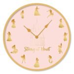 PMD WALL CLOCK: DISNEY-PRINCESSES (STRONG AT HEART) - Level UpLevel UpAccessories5050293858760