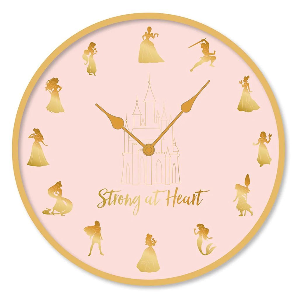 pmd-wall-clock-disney-princesses-strong-at-heart-457598.jpg PMD WALL CLOCK: DISNEY-PRINCESSES (STRONG AT HEART) - Level UpLevel UpAccessories5050293858760