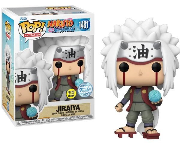 Pop! Animation: Naruto - Jiraiya with Rasengan (GW)(Exc) - Level UpFunko889698745147