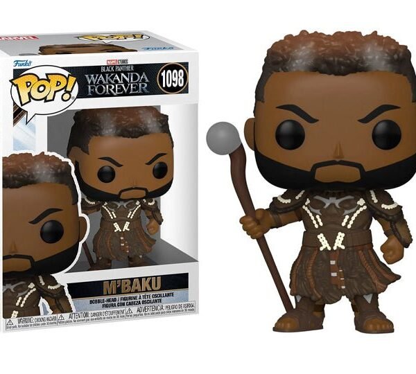Pop! Marvel: Black Panther Wakanda Forever - MBaku - Level UpLevel UpAccessories889698639422