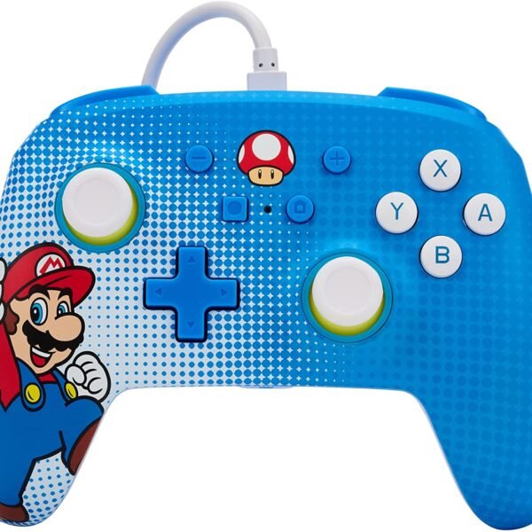 PowerA Enhanced Wired Controller for Nintendo Switch – Mario Pop Art - Level UpPowerASwitch Accessories6.18E+11