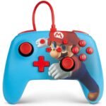PowerA Enhanced Wired Controller for Nintendo Switch – Mario Punch - Level UpPowerASwitch Accessories