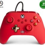 PowerA Enhanced Wired Controller For Xbox - Red - Level UpPowerAXbox Accessories617885024832