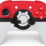 PowerA Enhanced Wireless Controller for Nintendo Switch - Pokemon Poke Ball Red - Level UpPowerASwitch Accessories617885019999