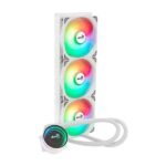 ⁦مبرد مائي AEROCOOL OASIS L360 ARGB مقاس 360 ملم – لون أبيض⁩ - الصورة ⁦2⁩
