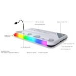 ⁦قاعدة تبريد متعددة الوظائف Dobe TP5-3557 لجهاز PS5 / PS5 Slim⁩ - الصورة ⁦4⁩