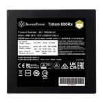 ⁦Silverstone Triton 850RX 850W Gold PCle 5 ATX Power Supply - Black⁩ - الصورة ⁦5⁩
