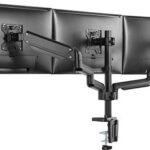 Twisted Mind Premium Triple Monitors Mount, Aluminum Pole, Mounted Gas, Spring Monitor, Arm With Usb Ports | LDT26-C036UP - Level UpLevel UpPC Accessories6956745162265