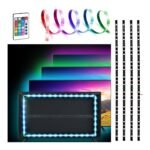 ⁦شريط إضاءة LED RGB للشاشة/التلفزيون من تويستد مايندز، يعمل بـ USB، طول 2 متر | TM-LED-2M / X002JFLRZR⁩ - الصورة ⁦5⁩