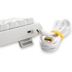 ⁦DUCKY ONE 3 SF HOT SWAP Red Switch
Cherry RGB Wired Mechanical Gaming
Keyboard Arabic - Aura White⁩ - الصورة ⁦2⁩
