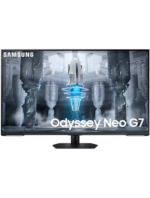 ⁦شاشة سامسونج Odyssey Neo G7 للألعاب 43 بوصة مسطّحة – دقة 4K، HDMI 2.1، معدل تحديث 144Hz، زمن استجابة 1ms – موديل LS43CG700NMXUE⁩ - الصورة ⁦14⁩