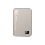⁦بنك الطاقة المغناطيسي SIA MagOn – سعة 5000mAh – تيتانيوم طبيعي⁩ - الصورة ⁦2⁩
