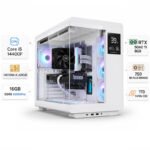 ⁦كمبيوتر ألعاب مخصص بمعالج إنتل كور آي 5 الجيل الرابع عشر 14400 إف، كارت شاشة آر تي إكس 5060 تي آي بسعة 8 جيجابايت، رامات 16 جيجابايت دي دي آر 5 بسرعة 6000 ميجاهرتز، ويندوز 11 برو⁩ - الصورة ⁦2⁩