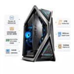 كمبيوتر ألعاب مخصص بمعالج رايزن 9 ‏9950 إكس 3 دي،كارت شاشة أسوس أسترال آر تي إكس 5090 بسعة 32 جيجابايت، رامات 64 جيجابايت دي دي آر 5 بسرعة 6000 ميجاهرتز، وهارد 2 تيرابايت إس إس دي إن في إم إي، ويندوز 11 برو