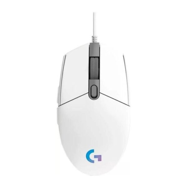 لوجيتيك G203 لايت سينك ماوس العاب لاسلكي بأضاءة RGB - ابيض