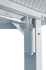⁦Twisted Minds Paradox Height Adjustable Gaming Desk Electric Table – 120cm (White)⁩ - الصورة ⁦8⁩
