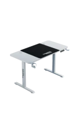 ⁦Twisted Minds Paradox Height Adjustable Gaming Desk Electric Table – 120cm (White)⁩ - الصورة ⁦10⁩