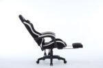 كرسي الألعاب Oartex Model LD035 - أسود وأبيض (لا يشمل التركيب) - Image 9