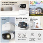⁦TP-Link Tapo C206 Indoor/Outdoor Home Security Wi-Fi Camera⁩ - الصورة ⁦11⁩