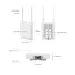 ⁦TP-Link EAP725-Outdoor Omada BE3600 Indoor/Outdoor Wi-Fi 7 Access Point with Directional/Omnidirectional Antennas⁩ - الصورة ⁦6⁩