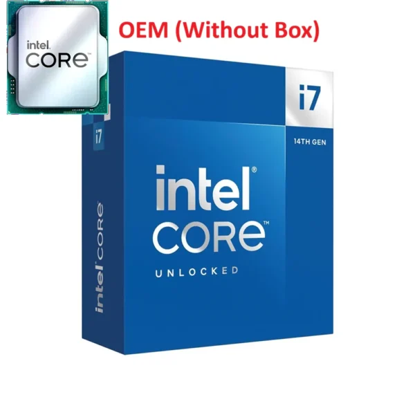 Intel Core i7-14700K Raptor Lake Desktop Processor (OEM) Without Box
