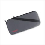 A case with a soft, textured lining for the Nintendo Switch gaming console