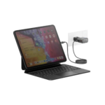 محول سفر Energea TravelGo بمنفذ واحد USB-C و USB-A بقدرة 35 واط بتقنية الشحن السريع PD - أسود معدني - Image 4