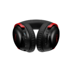 ⁦HyperX Cloud III S Wireless Gaming Headset, 53mm, Spatial Audio – Red/Black⁩ - الصورة ⁦2⁩