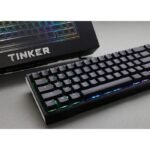 ⁦Ducky Tinker 65  لوحة مفاتيح الألعاب Black Prebuilt SF 65% Cherry Red⁩ - الصورة ⁦3⁩