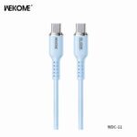 ⁦كيبل بيانات WEKOME WDC-11 Tint II Series من السيليكون الأصلي 100 واط تايب سي إلى تايب سي⁩ - الصورة ⁦4⁩